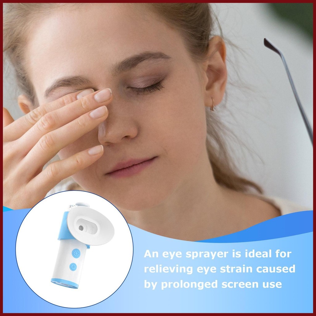 Dry Eyes Steamer Nano Eye Mist Steam Sprayer Rechargeable Dry Eye ...