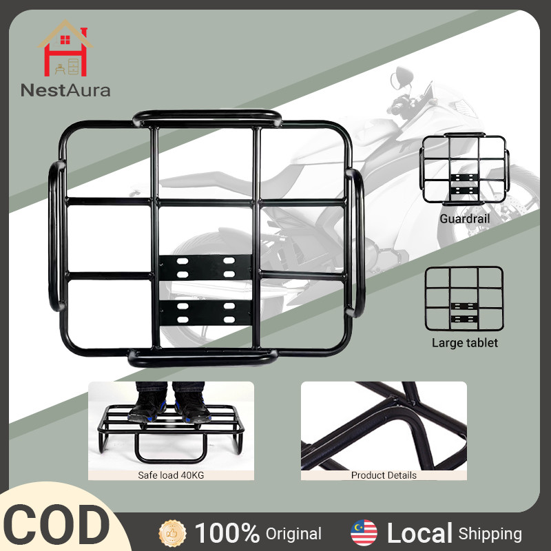 【COD】Motorcycle Delivery Bag Rack Universal Carrier Tailstock Rear Seat ...