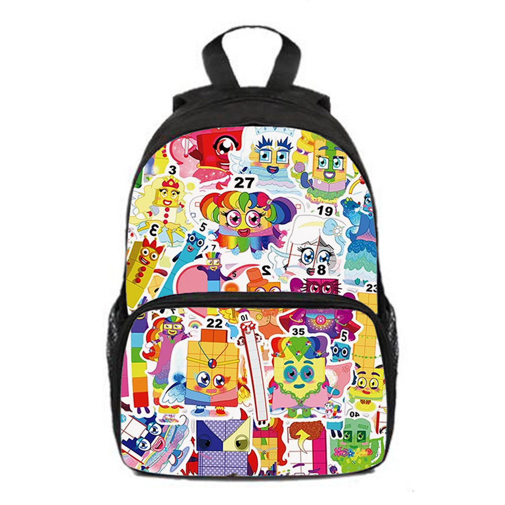 New Numberblocks Numberblocks Schoolbag Backpack Primary School ...