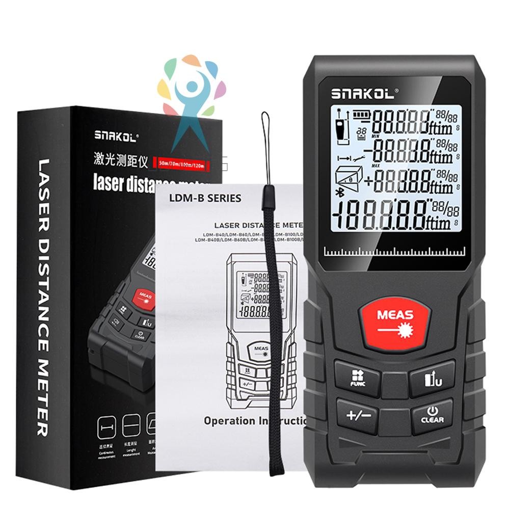 SNAKOL Adjustable Function Distance Meter Measurement Modes Laser ...