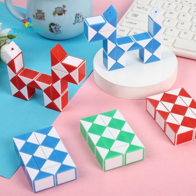 GPHA> 24 Section Puzzle Foldable Magic Ruler Children Folding ...