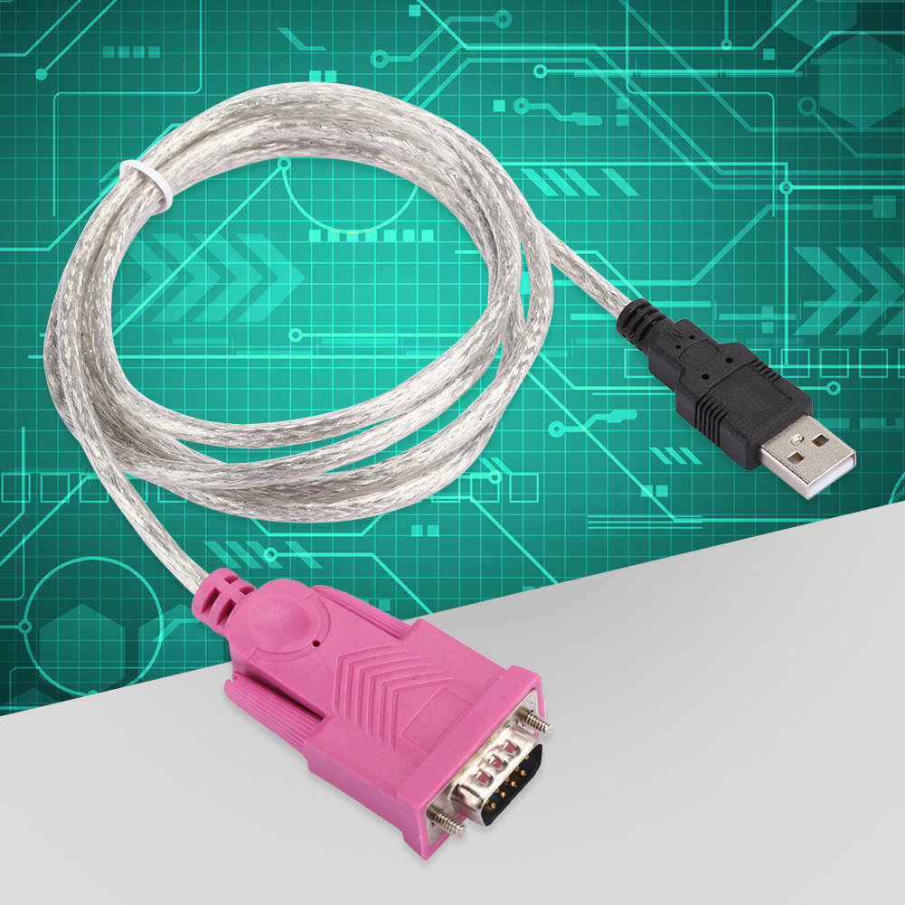 Honglai8 USB 2.0 to RS232 Male Connector Cable Serial Port for Barcode ...