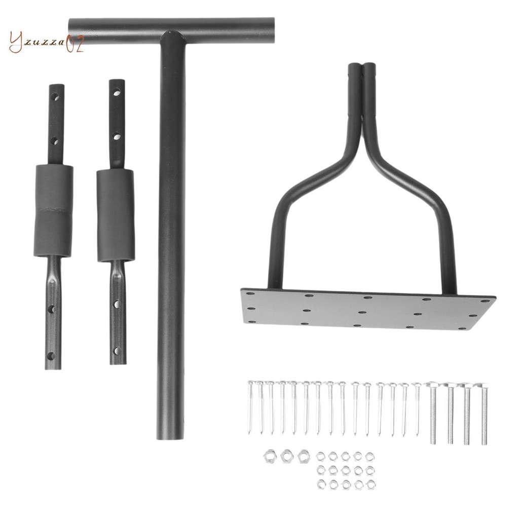 Fologtoo Lawn Aerator Spikes Aerating Tool, Manual Yard Aerator Tools 12 Soil Spikes T Handle Pre Assembled Yard Aerators Lawn Yard Garden C52