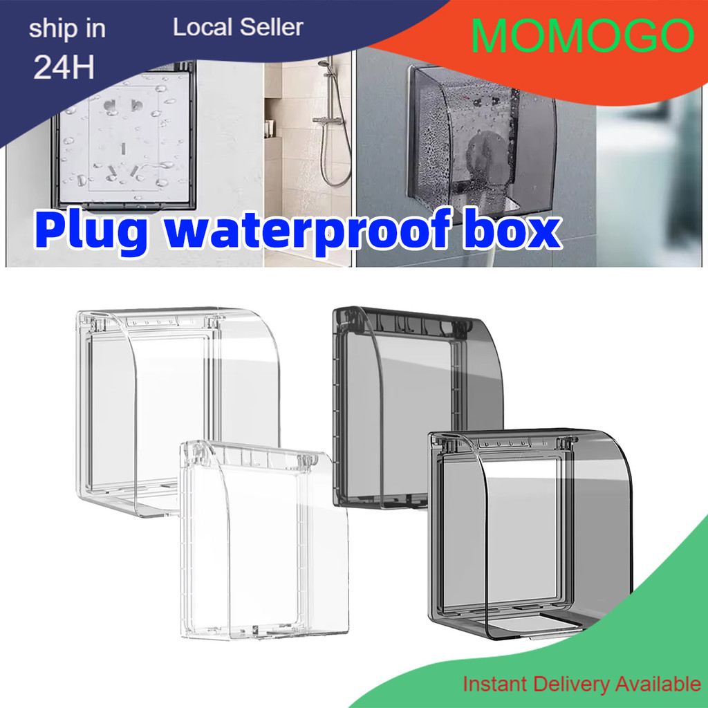 1PC Waterproof Switch Socket Cover Switch Protector 86 Type Universal ...