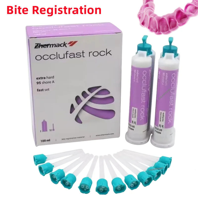 Dental Bite Registration Impression Material Mixing Tip Silicone Rubber ...