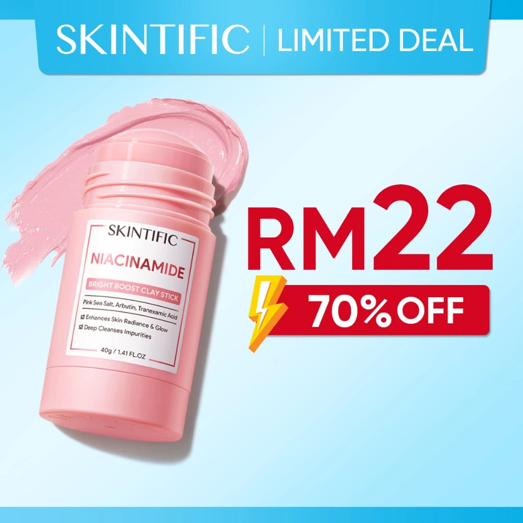 KINTIFIC- Niacinamide Bright Boost Clay Stick Mask Facial Brightening ...