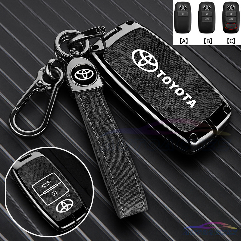 Key Case Cover For Toyota Vios 2023-2024/ Yaris Ativ Premium Luxury ...