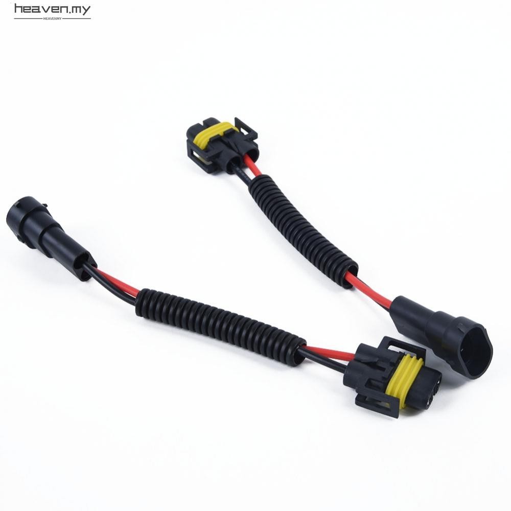 Wiring Wire Car Female Lamp Sockets Adapter PVC Nylon Pre-wired Male ...