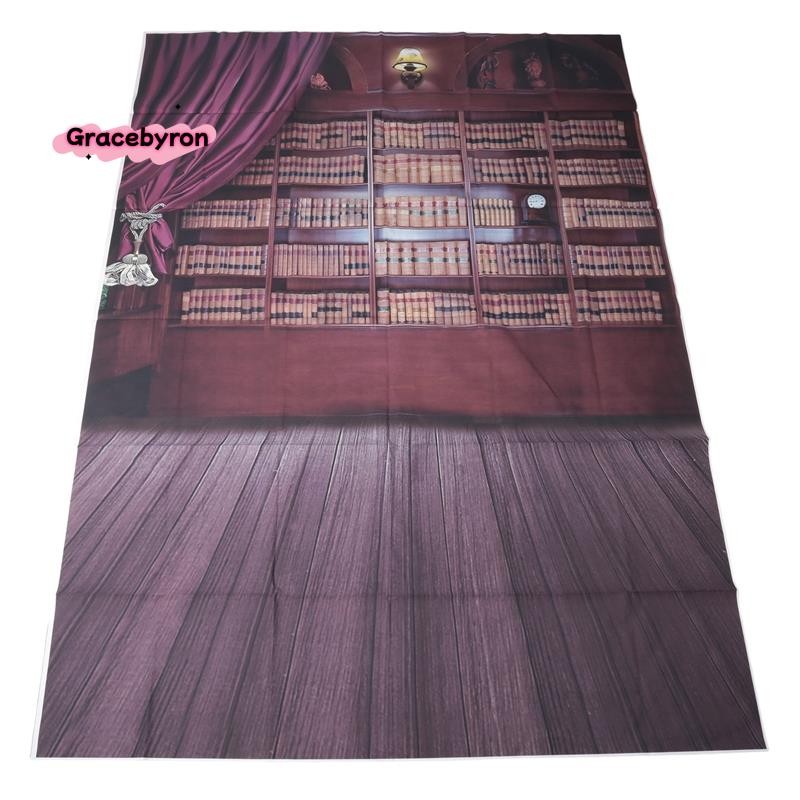 Vintage Library Floor Photography Backdrops Photo Props Studio ...