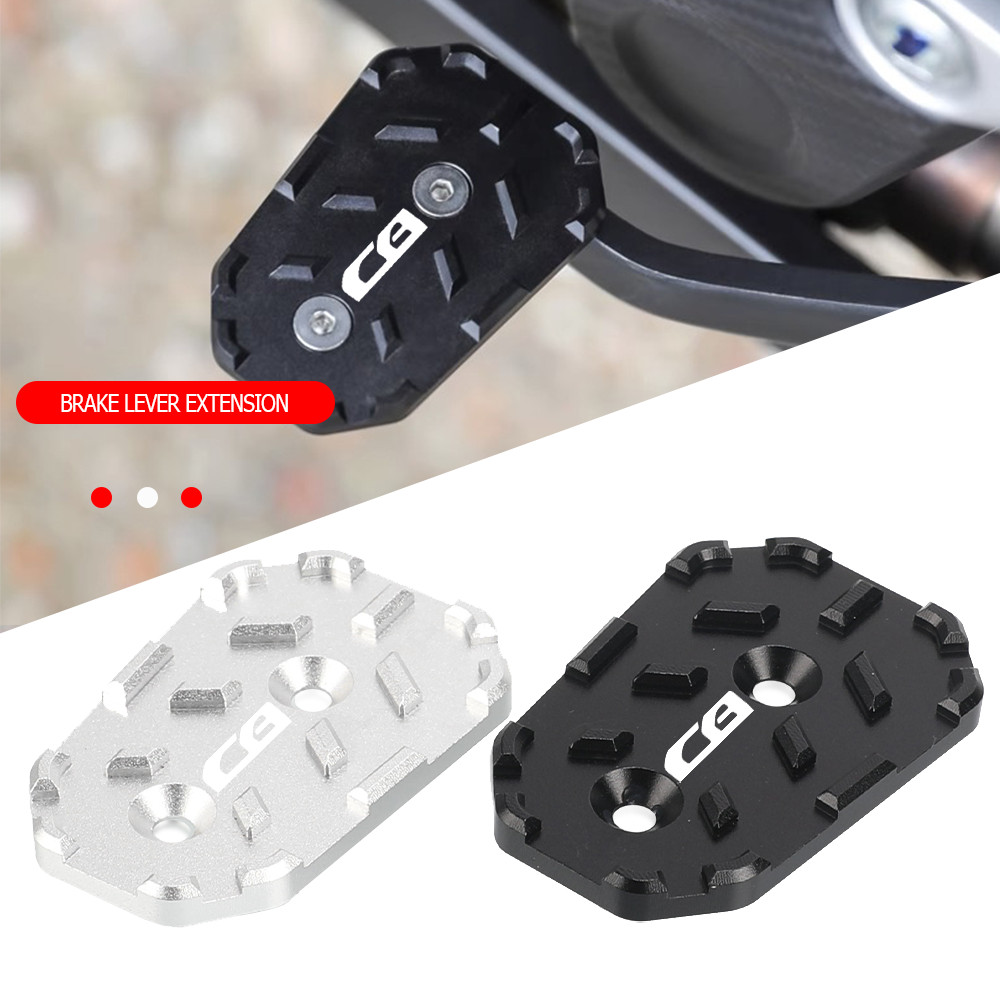 Motorcycle Accessorie Aluminum Rear Foot Brake Lever Pedal Enlarge Extension Peg Pad Extender For Honda Cb500