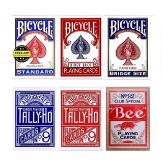 Bicycle Rider Back Standard Index Playing Cards Tally-Ho Bee Deck USPCC ...