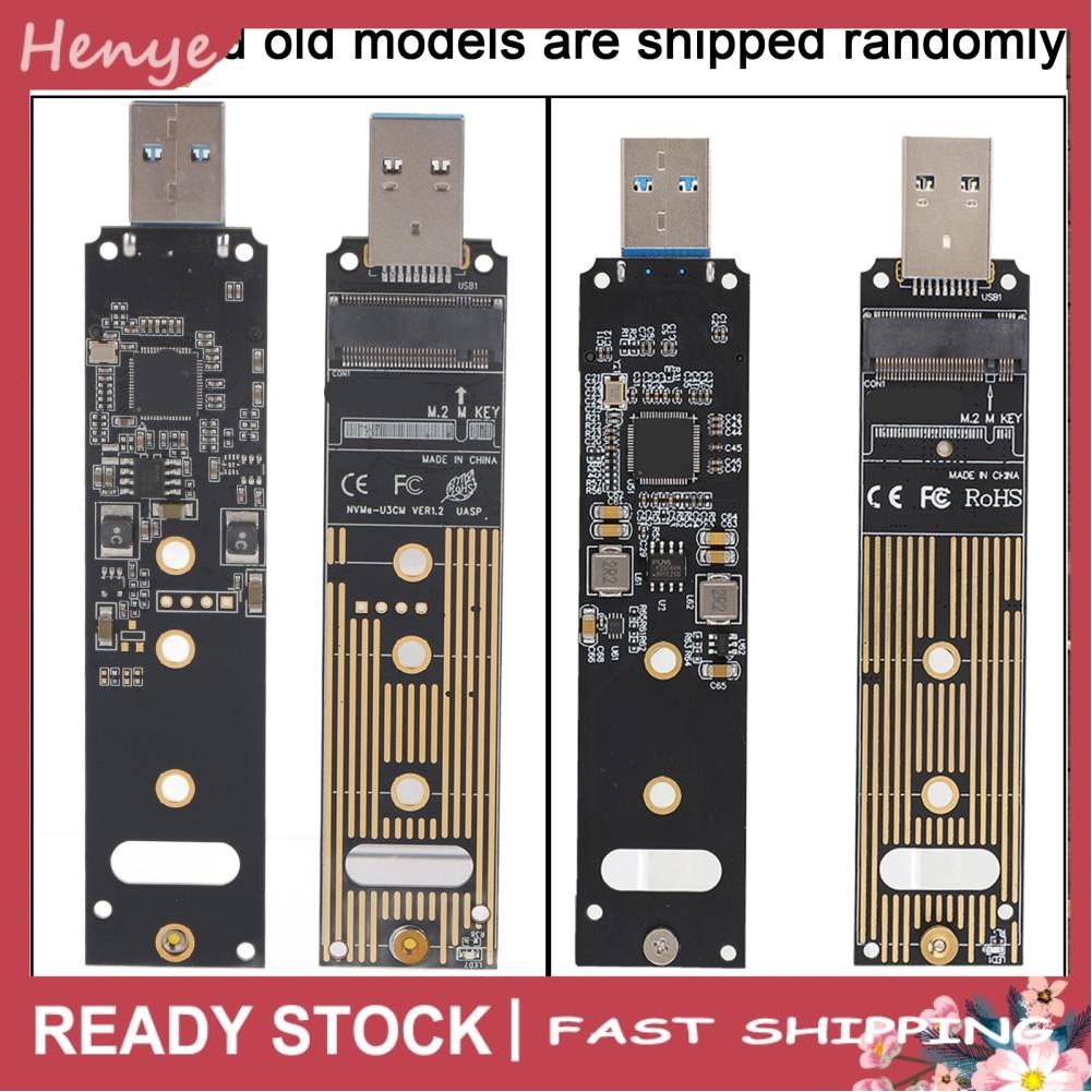 Henye M.2 NVME to USB HDD Riser Card SSD Adapter Board Hard Disk ...