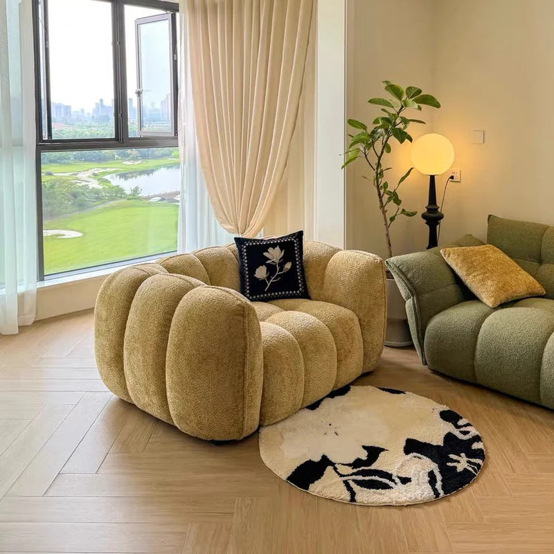 compression sofa Compressed Sofa Recliner Simple Living Room Leisure ...