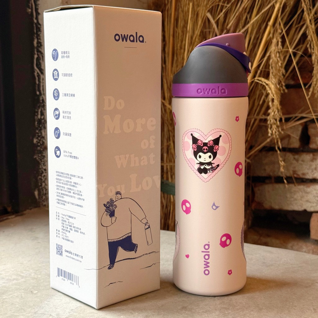 Owala Cup FreeSip Owala 24oz 32oz Sanrio Series Hello Kitty Kuromi