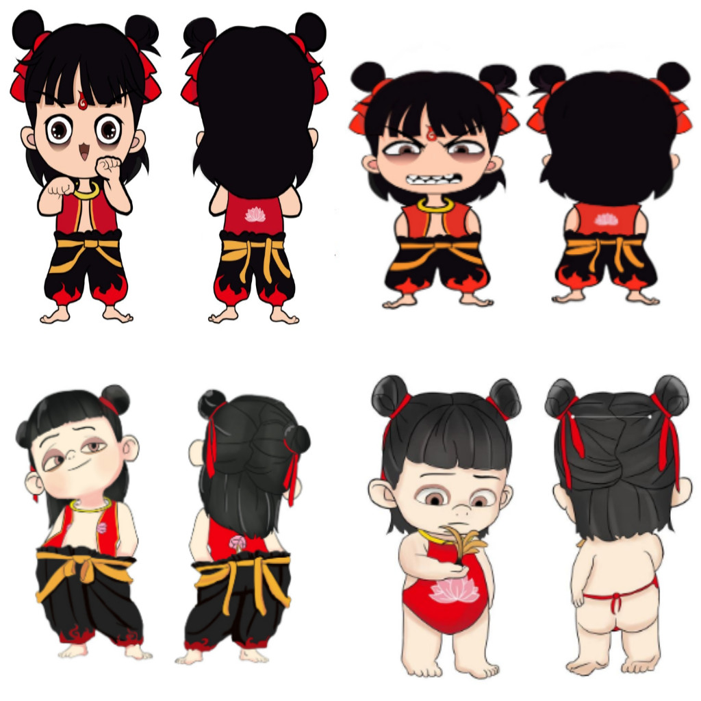【Ready Stock】1/5PCS Nezha HARI RAYA Duit Raya Packet Cartoon Superhero ...