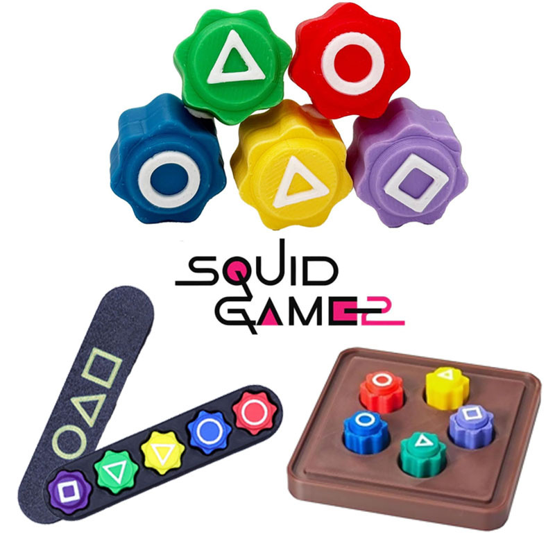 Langyoujia Gonggi – Jeu Traditionnel Coréen En Plastique – Jack Stones Colorés – Pour Toute La Famille – Défi Adresse