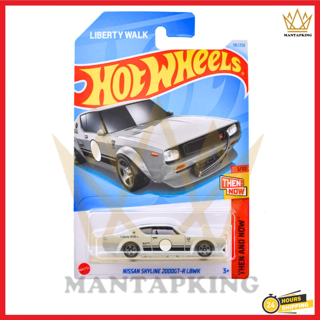 Hot Wheels Nissan Skyline 2000GT-R LBWK Grey hotwheels lbwk kenmeri ...