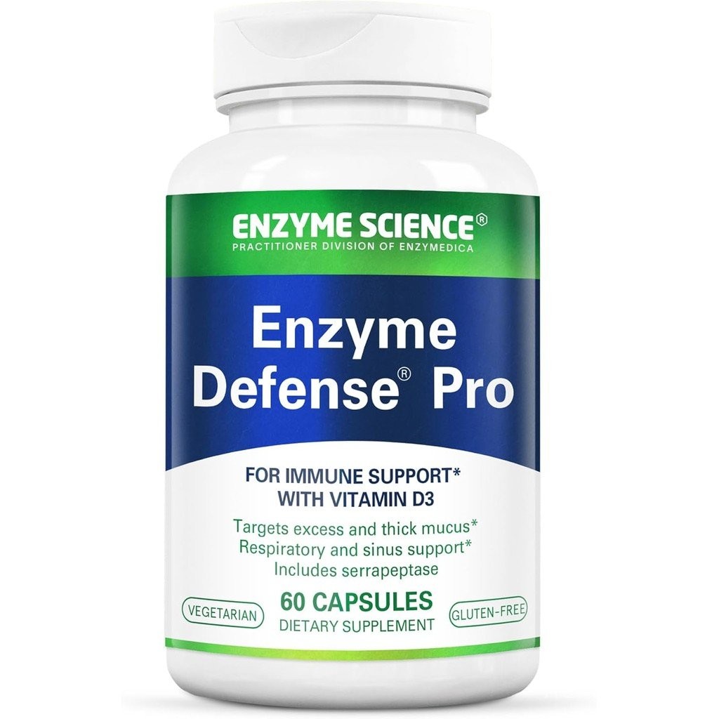 Enzyme Defense Pro, 60 Capsules–Immunity Support Supplement ...