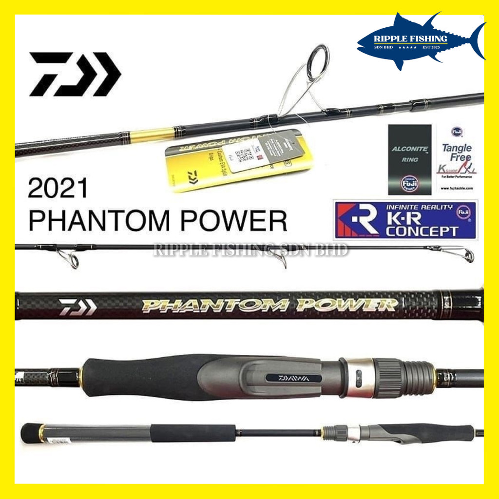 2021 DAIWA fishing rod PHANTOM POWER 2 PCS SPINNING ROD | Shopee Malaysia
