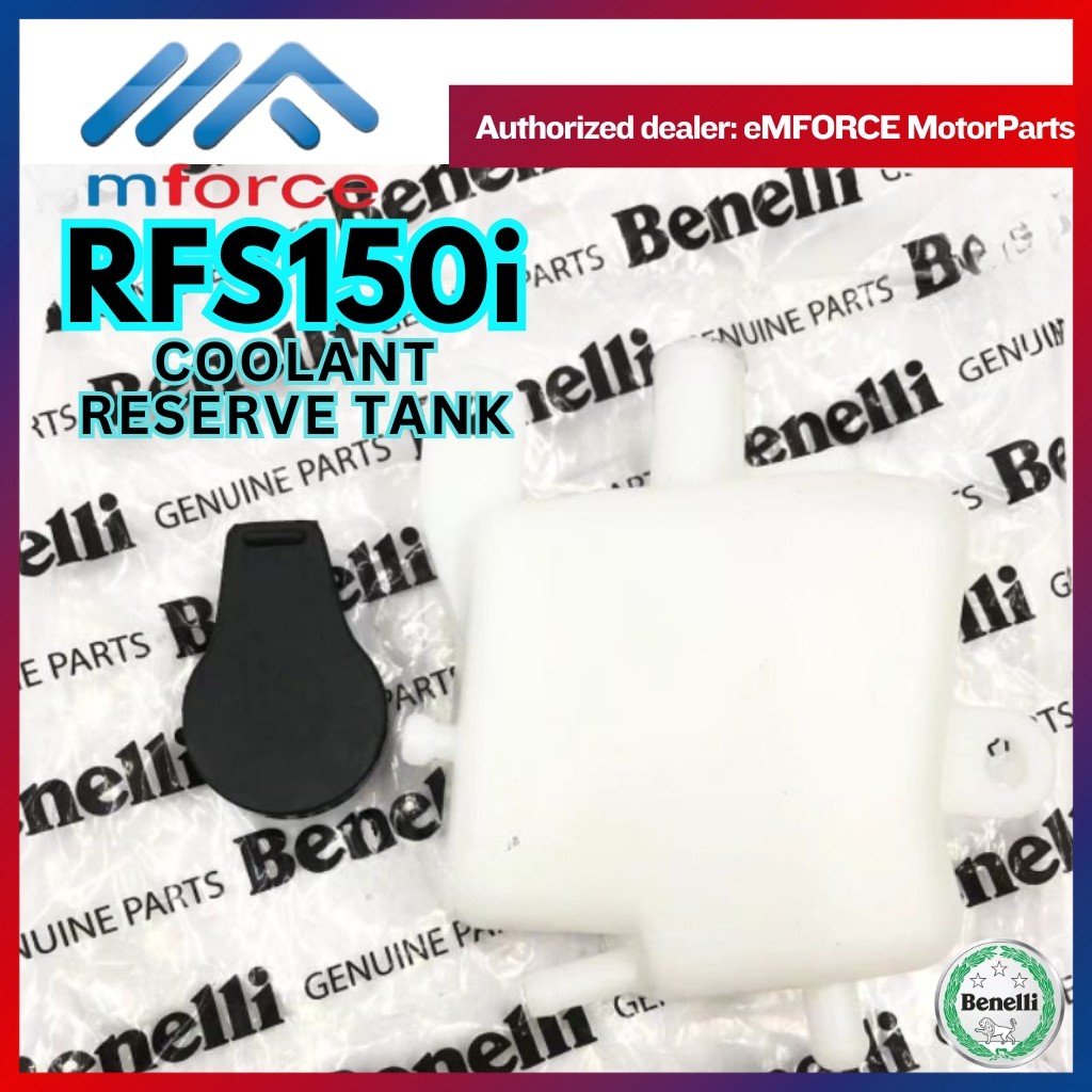 BENELLI RFS 150 RFS150i COOLANT RESERVE TANK RADIATOR 06111V030000 ...