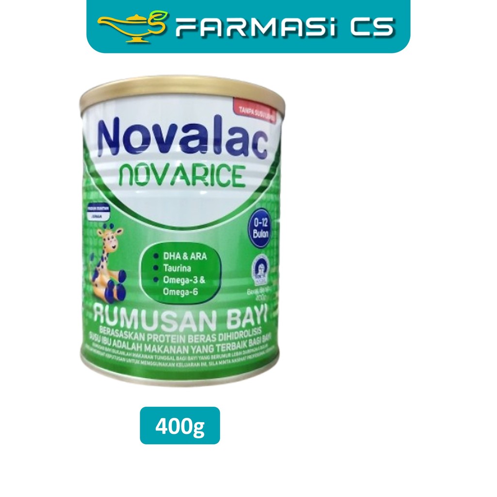 Novalac Novarice Infant Formula (0 - 12 months formula) 400g EXP:10/ ...