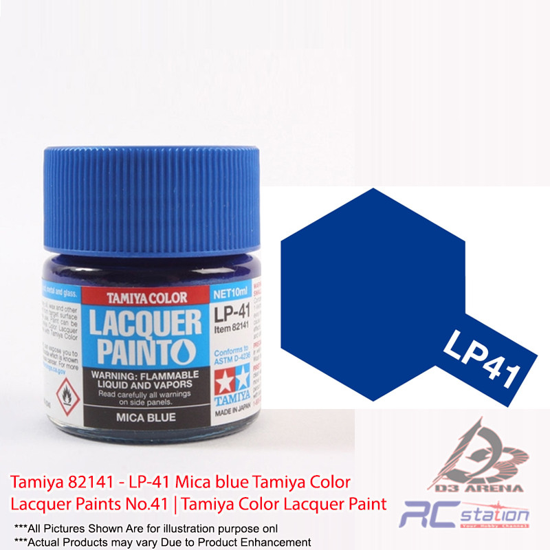 Tamiya #82141 - LP-41 Mica blue Tamiya Color Lacquer Paints No.41 ...