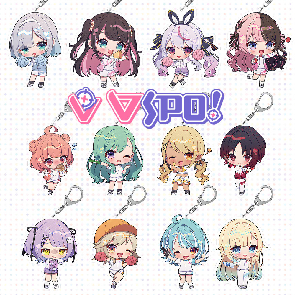 VTuber VSPO character NEKOTA TSUNA SHIRANAMI RAMUNE KOMORI MET cute ...