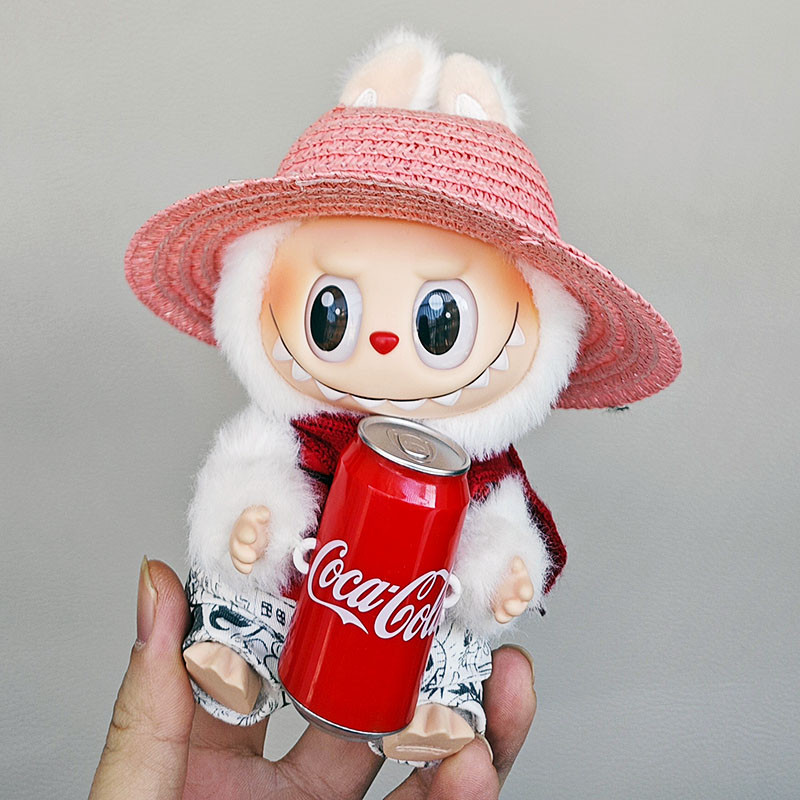Labubu Coca-Cola Series|Straw Hat|for Labubu Coca-Cola/Labubu Macaron ...