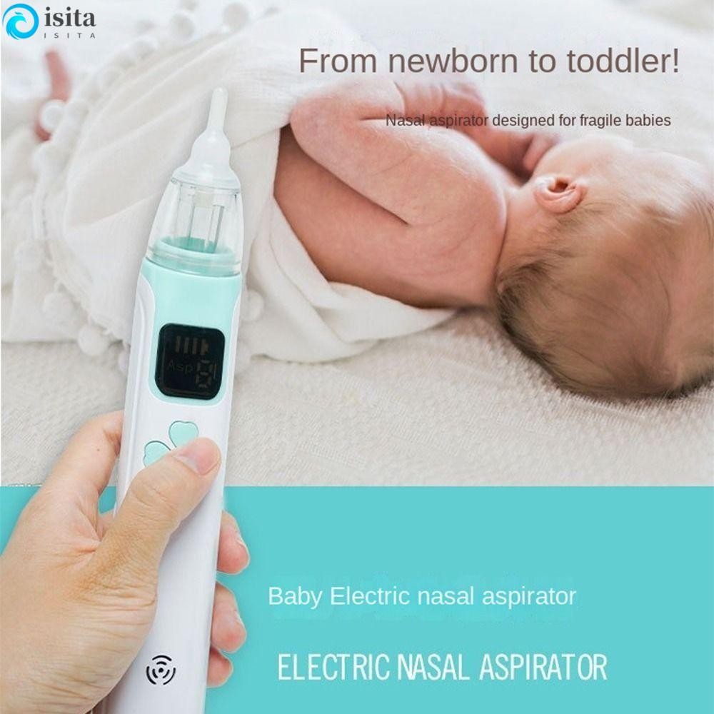ISITA Baby Nasal Inhaler, Silent USB Charging Baby Nasal Aspirator ...