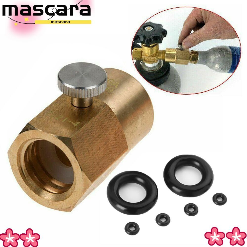 JONY1 TR21-4 to CGA320 Tank Thread Set Homebrew Cylinder Refill Adaptor ...