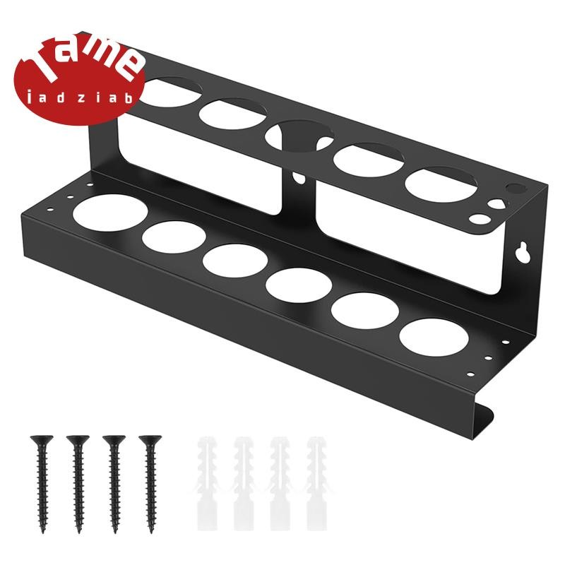 Caulking Tube Holder, Wall Mounted Caulk Tools Rack, Holds 6 Tubes ...