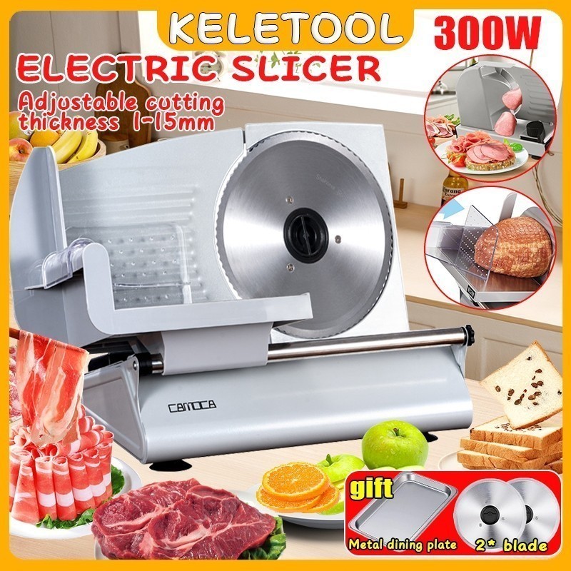 KELETOOL Electric Meat Cutter Lamb Vegetable Fruit Electric Cutting ...