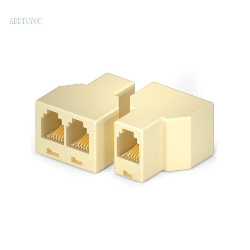 Telephone Splitter Rj11 6p4c 4 Female Outlet Ports Socket - 6p4c