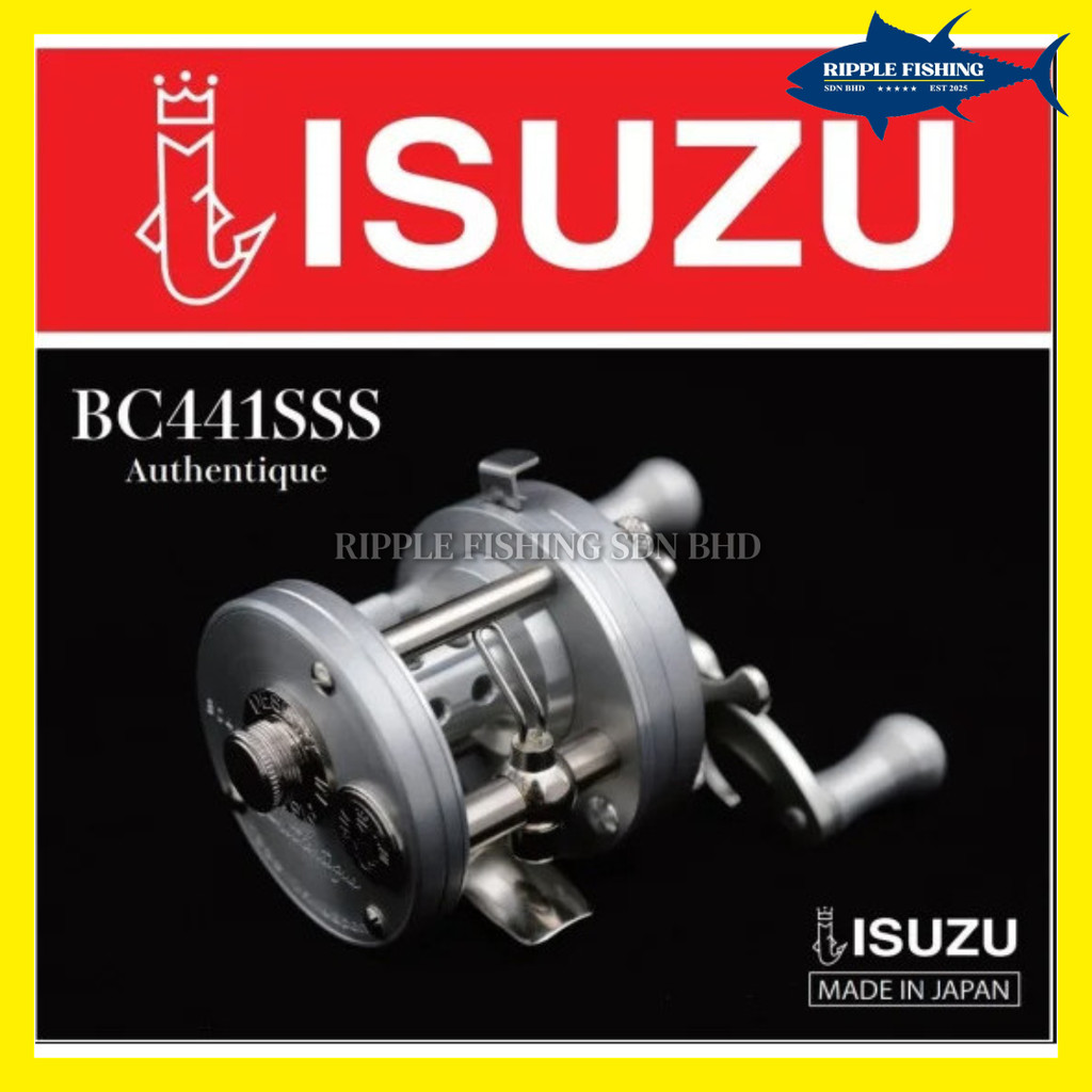 ISUZU BC441SSS Silver Ash Limited Left Handle Edition fishing