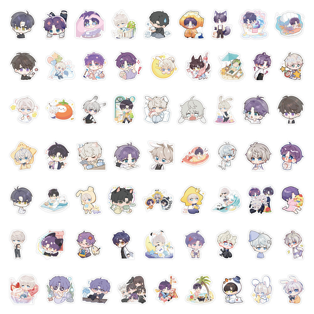 40-104pcs Mobile Game Love and Deepspace Zayne Stickers Rafayel Sylus ...