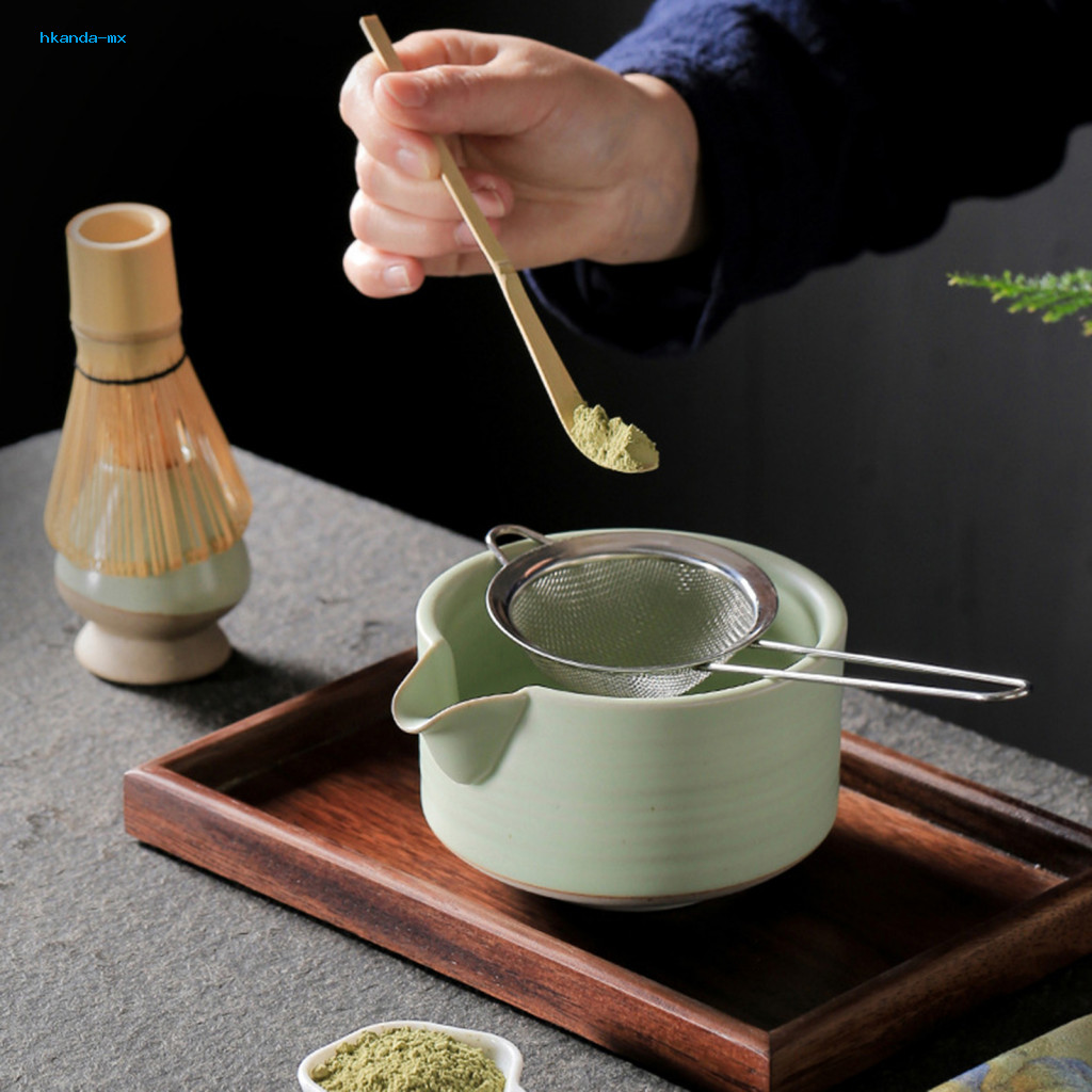 hkanda Traditional Tea Making Utensil Japanese Bamboo Whisk Handmade ...