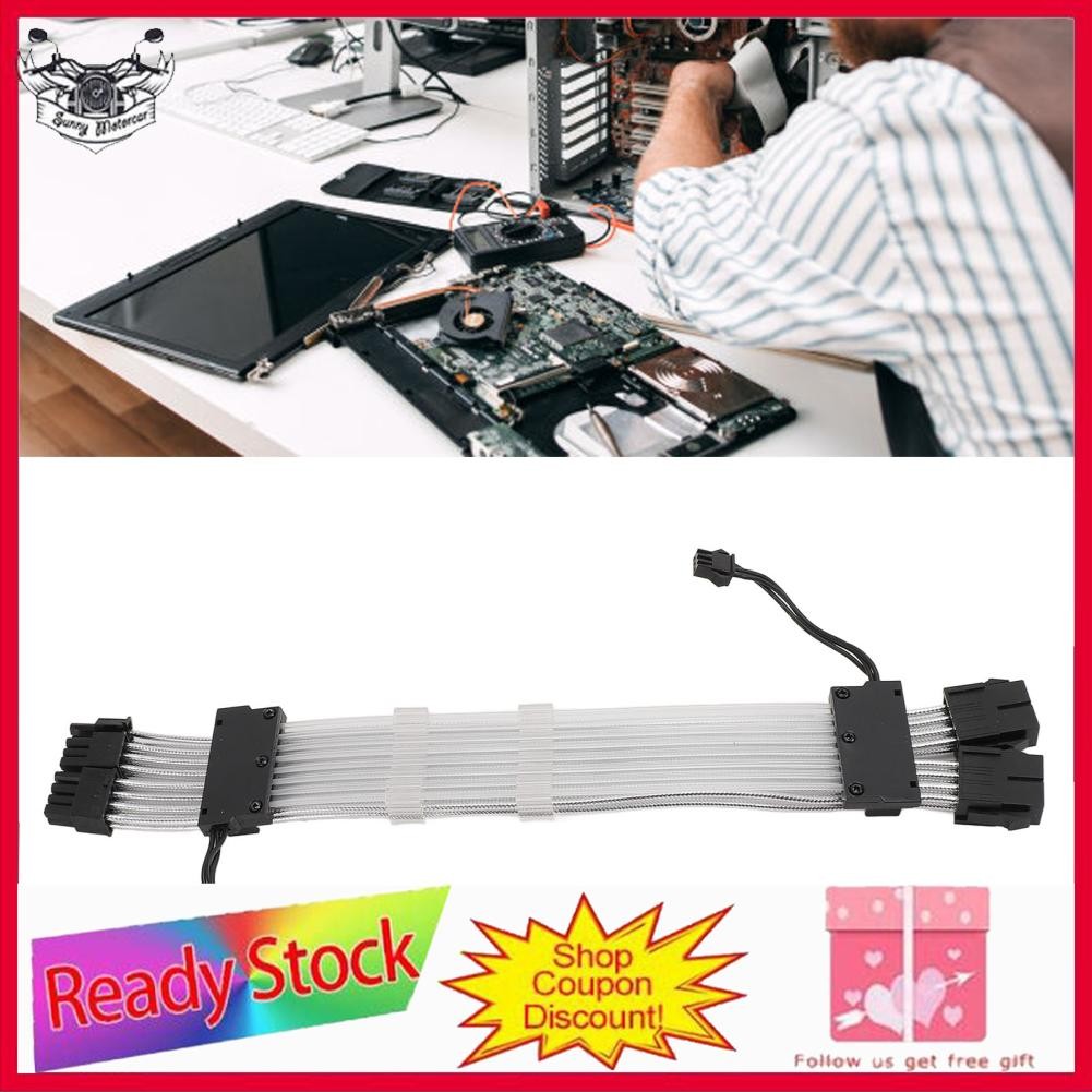 sunnyhousess-my RGB Power Supply Cables Kit 2x8 Pin PSU Extension Cable ...