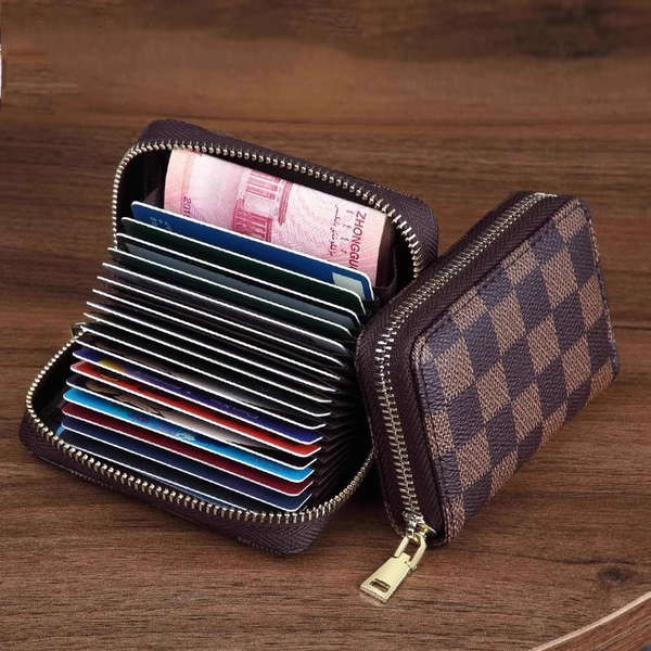 card holder card holder wallet Pemegang kad anti-degaussing wanita ...