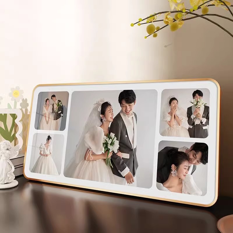 Photo Frame Set Table Crystal Wash Photos Make Photo Frame Printing ...
