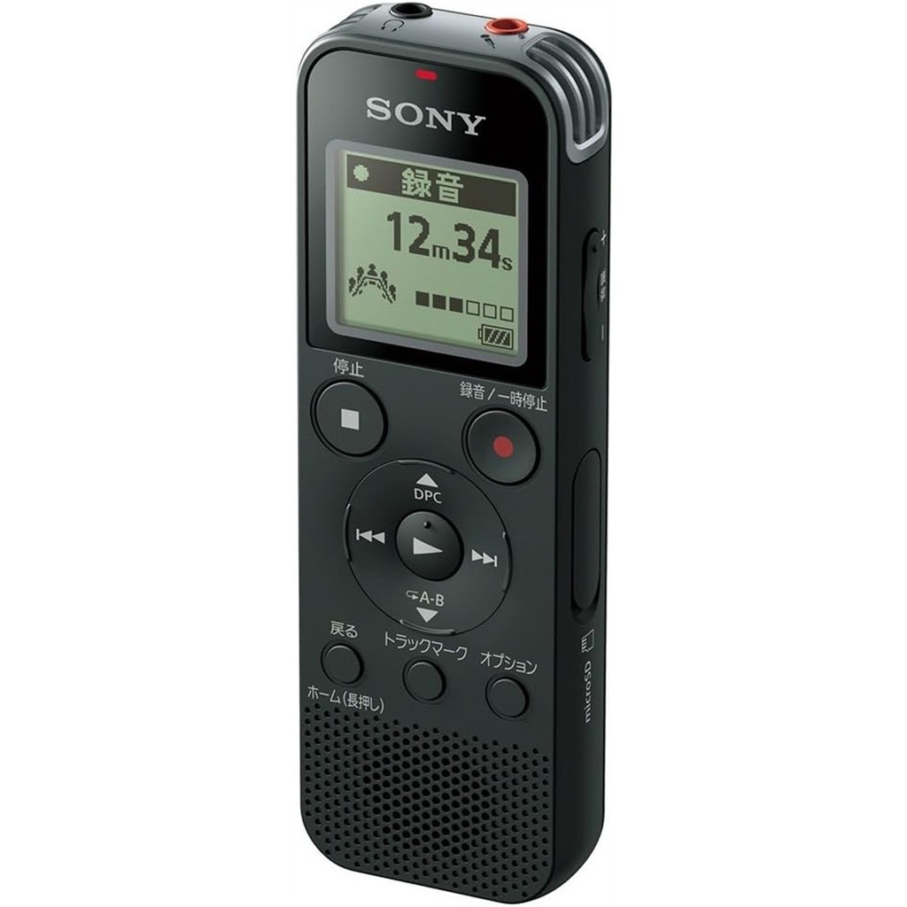 SONY IC recorder with built-in FM radio tuner black | Shopee Malaysia