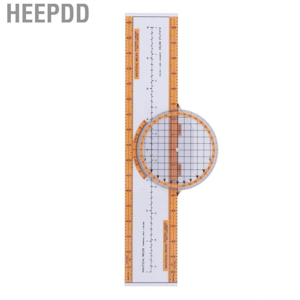 HEEPDD Plastic Aviation Computer Orange Circular Slide Ruler calculate ...