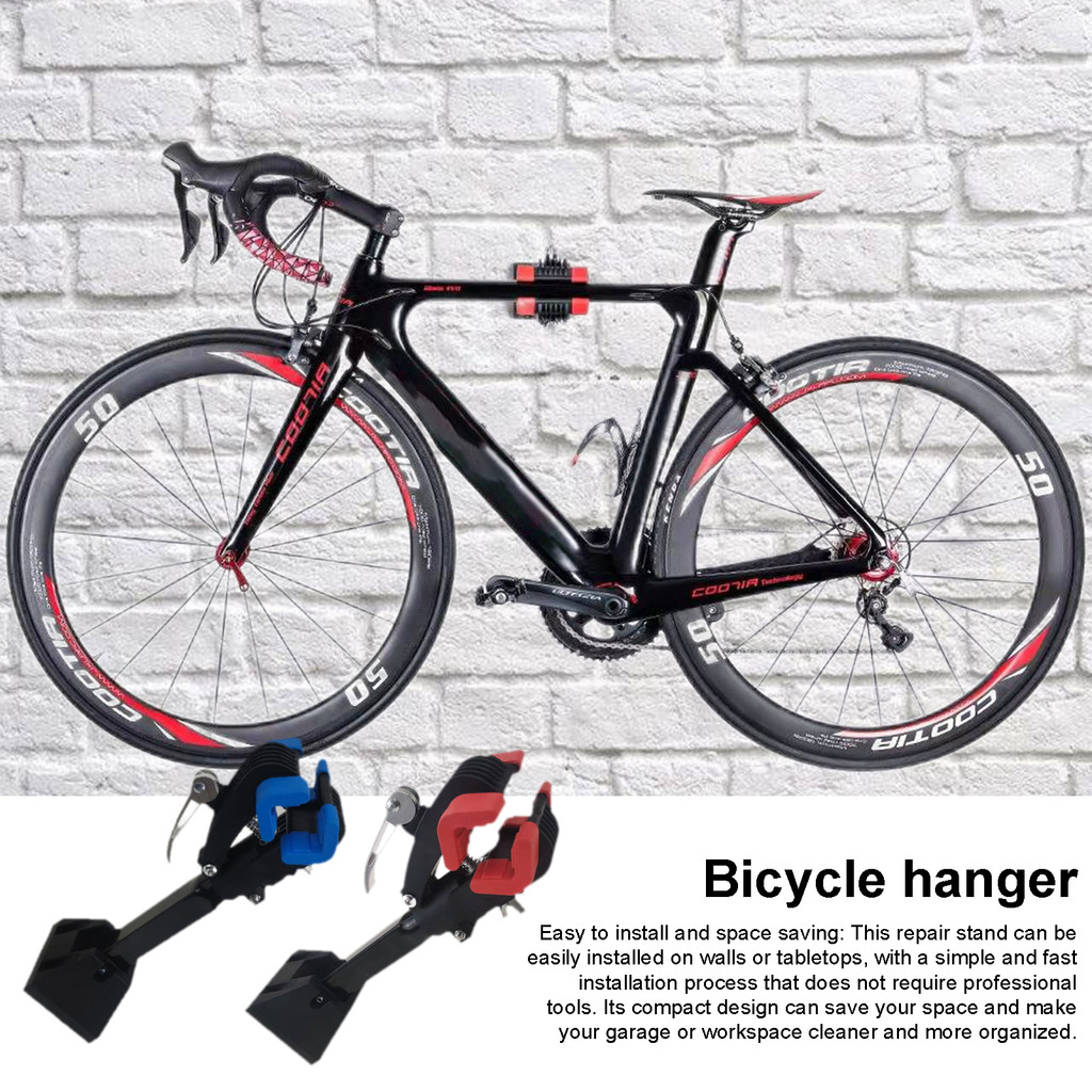 WAN- Bike Repair Stand Wall Workbench Mount Rack Strong Load Capacity ...