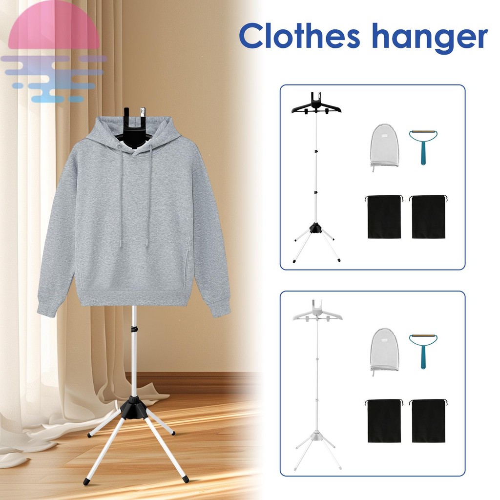 Garments Hanger Folding Steam Iron Steamer Hanger Portable Steam Stand ...