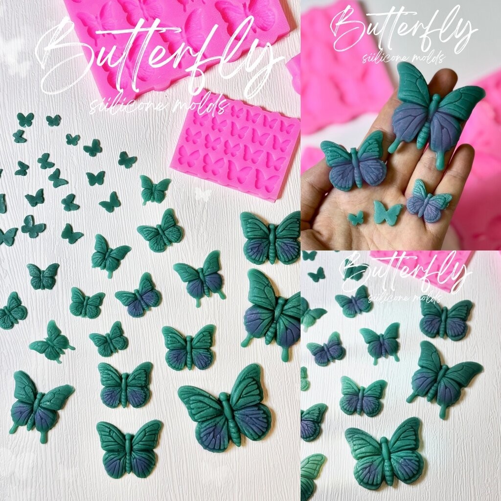 Including Butterfly Mold Can Make Desserts Beautiful Patterns | Shopee ...