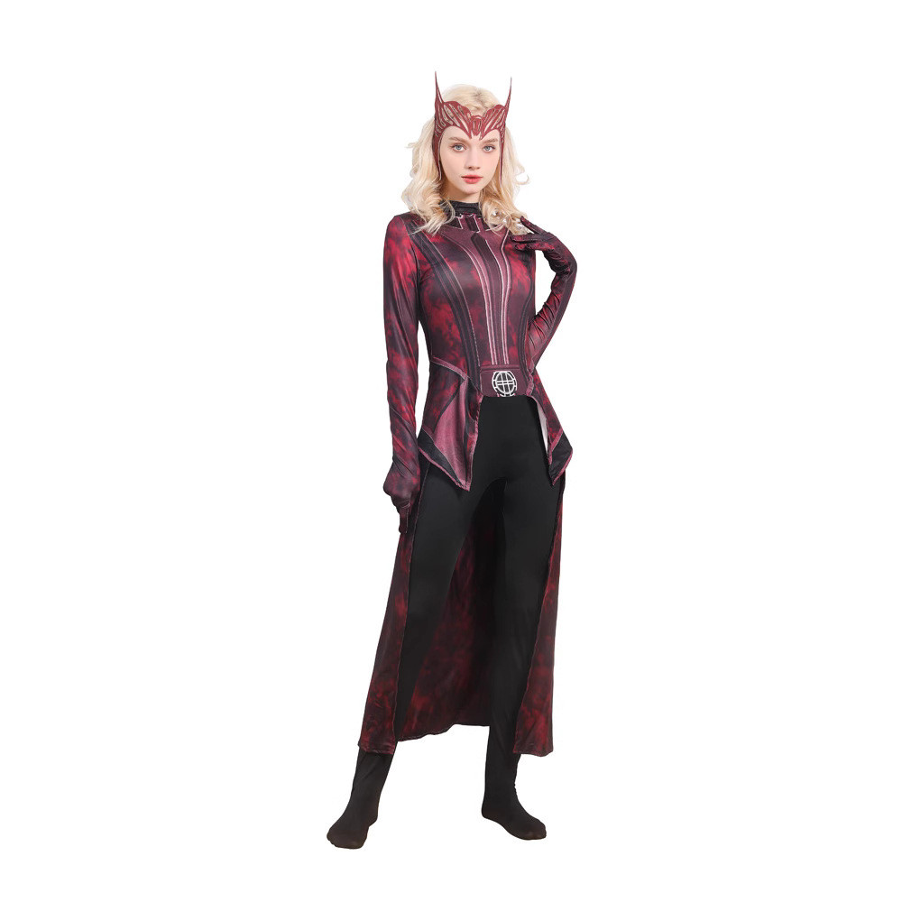 Marvel American drama Wanda illusion crimson witch cos clothing Wanda ...