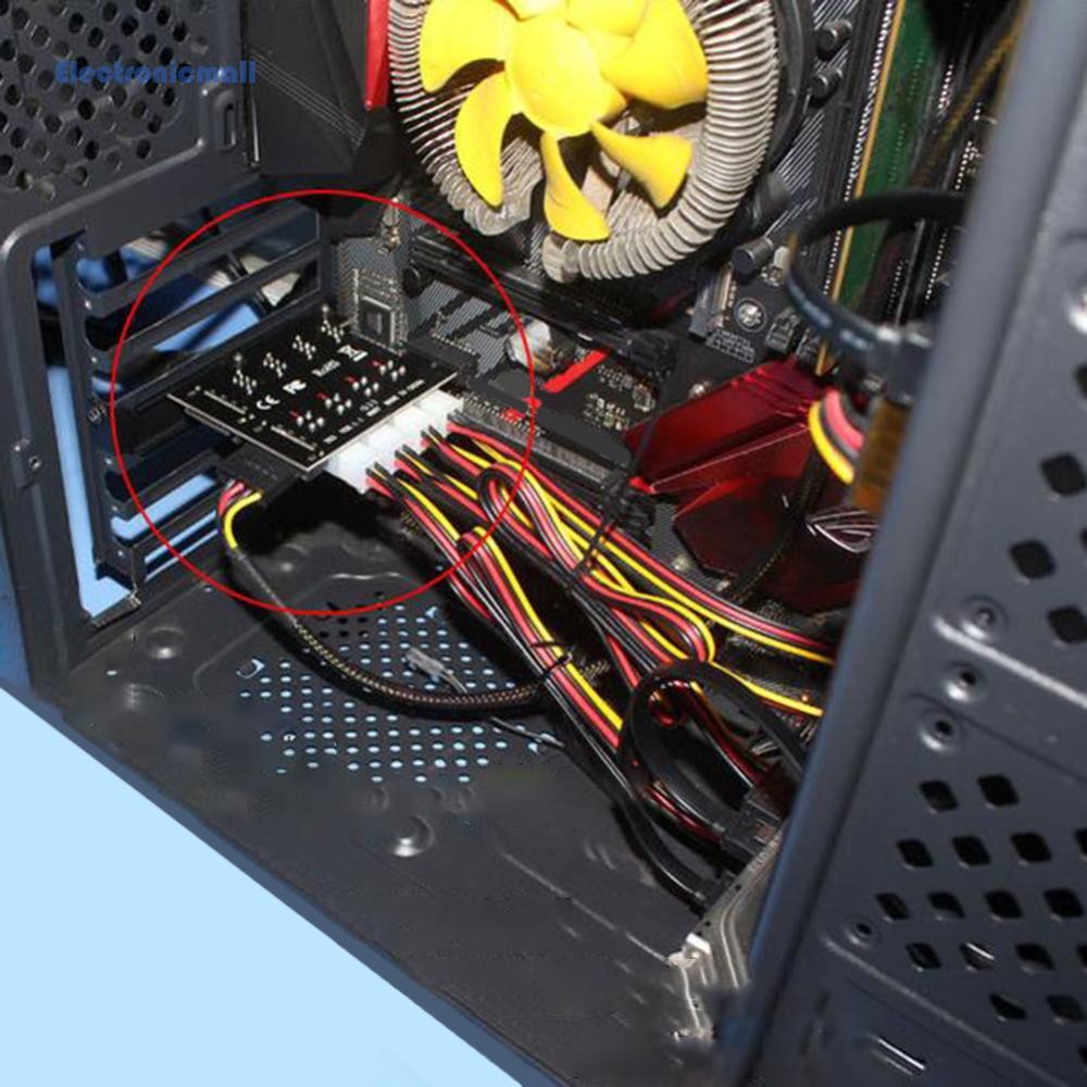 Power Saving Controller Dual Channel Hard Drive PCI Expansion Card 4 ...