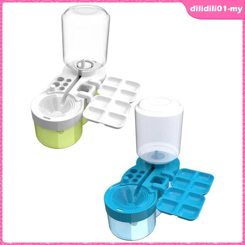 [DilidilidaMY] Brush Rinser Paint Brush Clean Device with Drain Button ...
