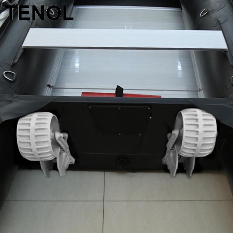 TENOL Inflatable Boat Launching Wheels, Dinghy Boat Wheels, Boat Launch ...