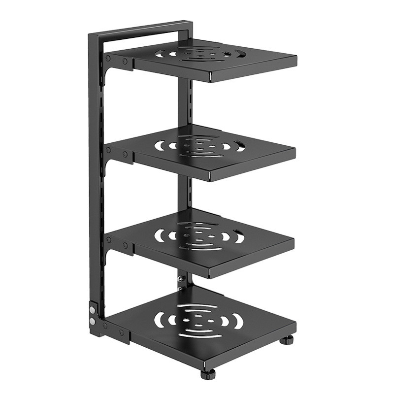 MYCOLOGO Adjustable Pot Rack Pans Organizer Racks for Kitchen Sink ...