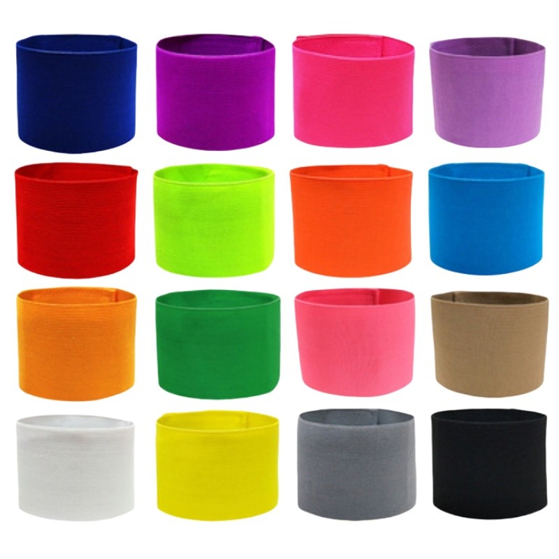 Non-slip Football Captain Armband Elasticity Visibility Sports Arm Band ...
